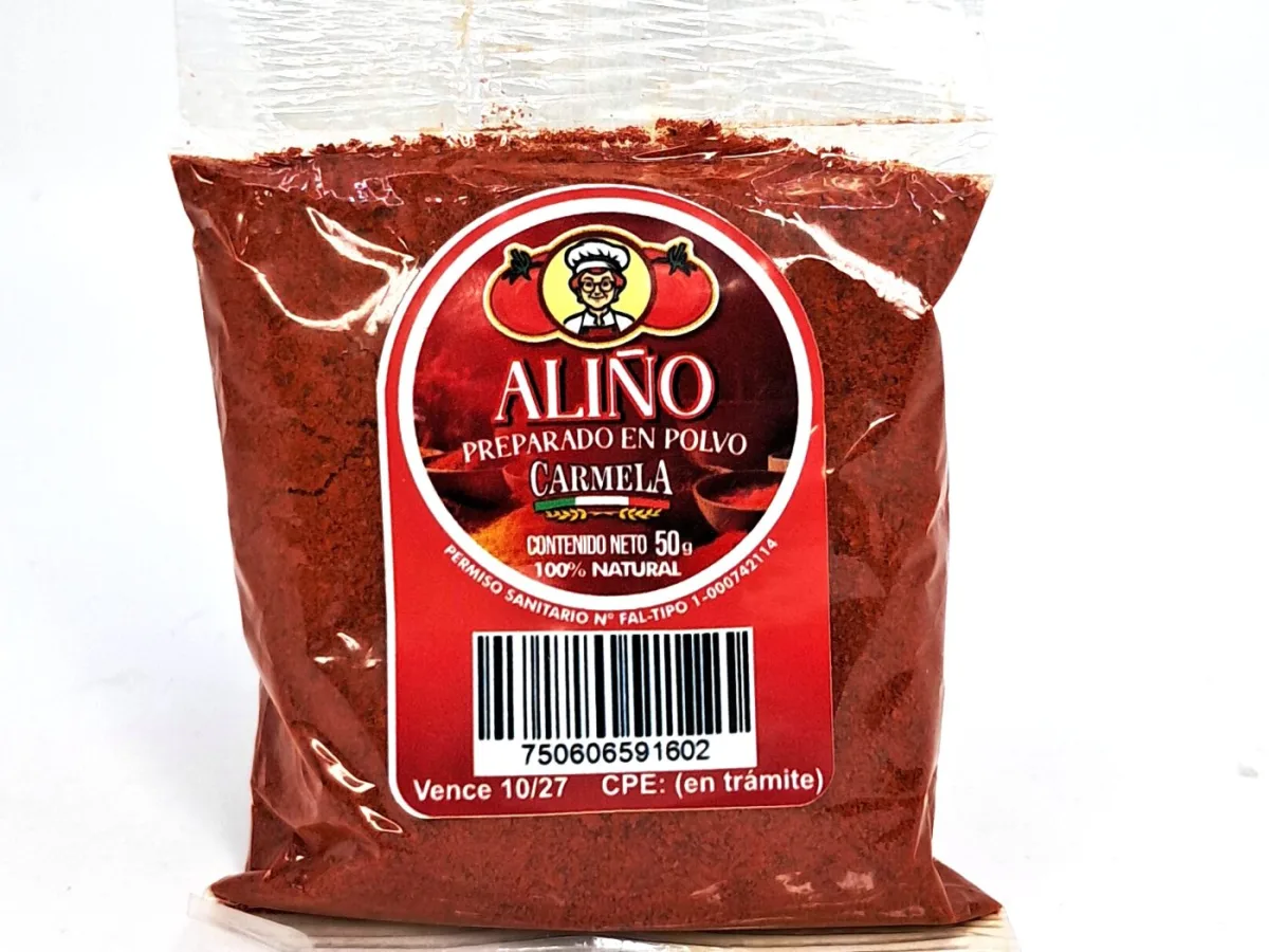 Aliño en Polvo Carmela 60gr