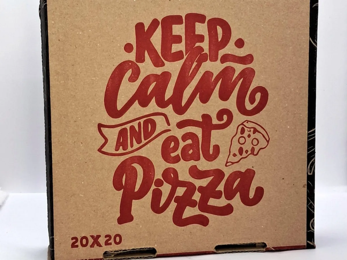 Caja P/Pizza Pequeña 20x20