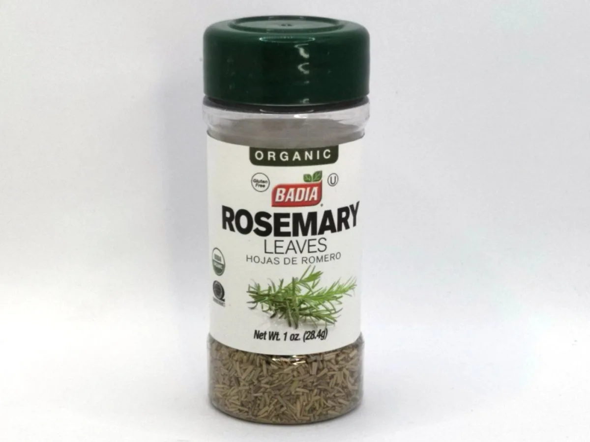 Hojas de Romero Organico (Rosemary) 1oz Badia