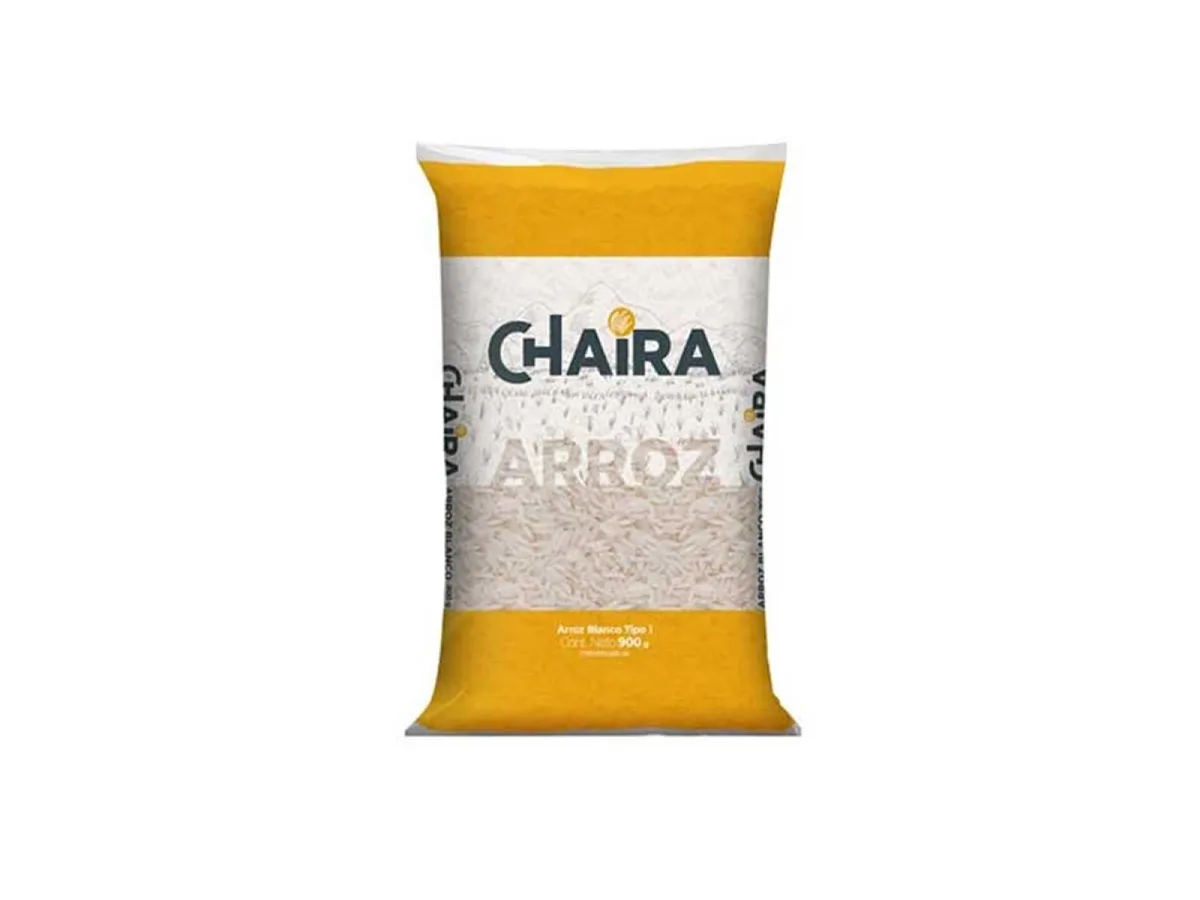 Arroz Blanco Tipo 1 Chaira 900gr X Und