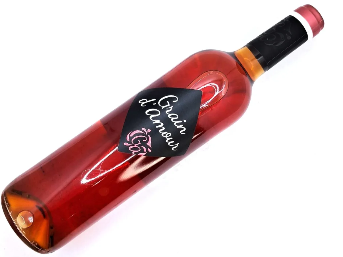 Grain de Amour Vino Rosado 0.75lt X Und