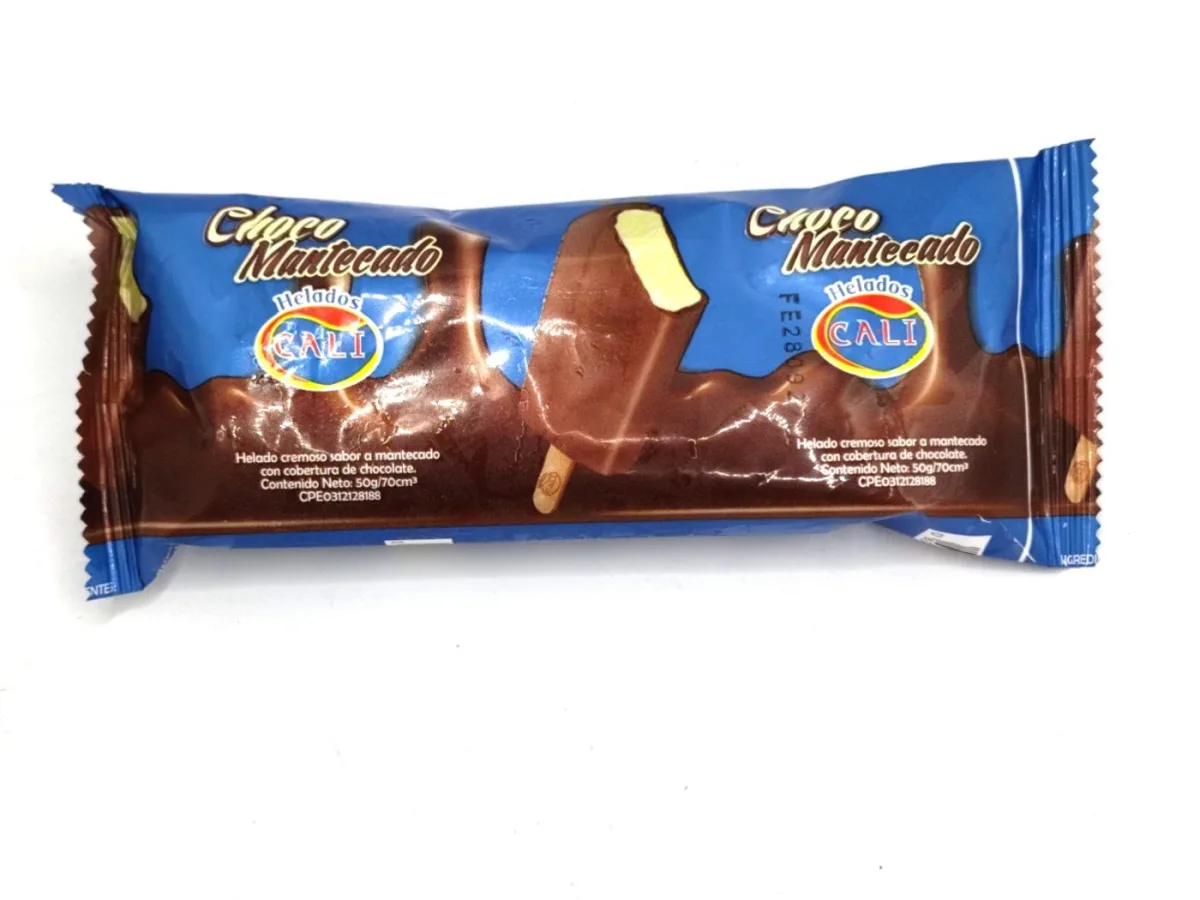 Paleta Choco Mantecado Cali