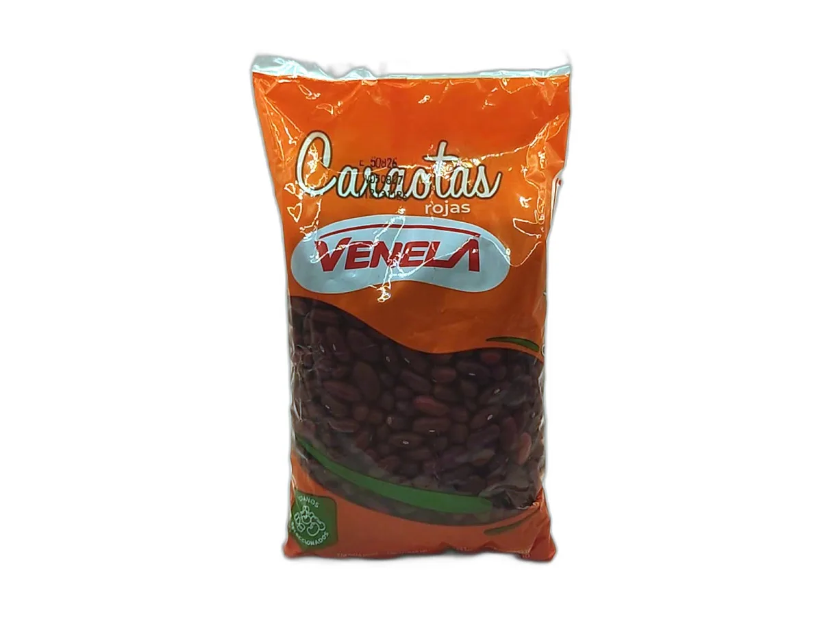 Caraotas Rojas Venela 400 Gr.