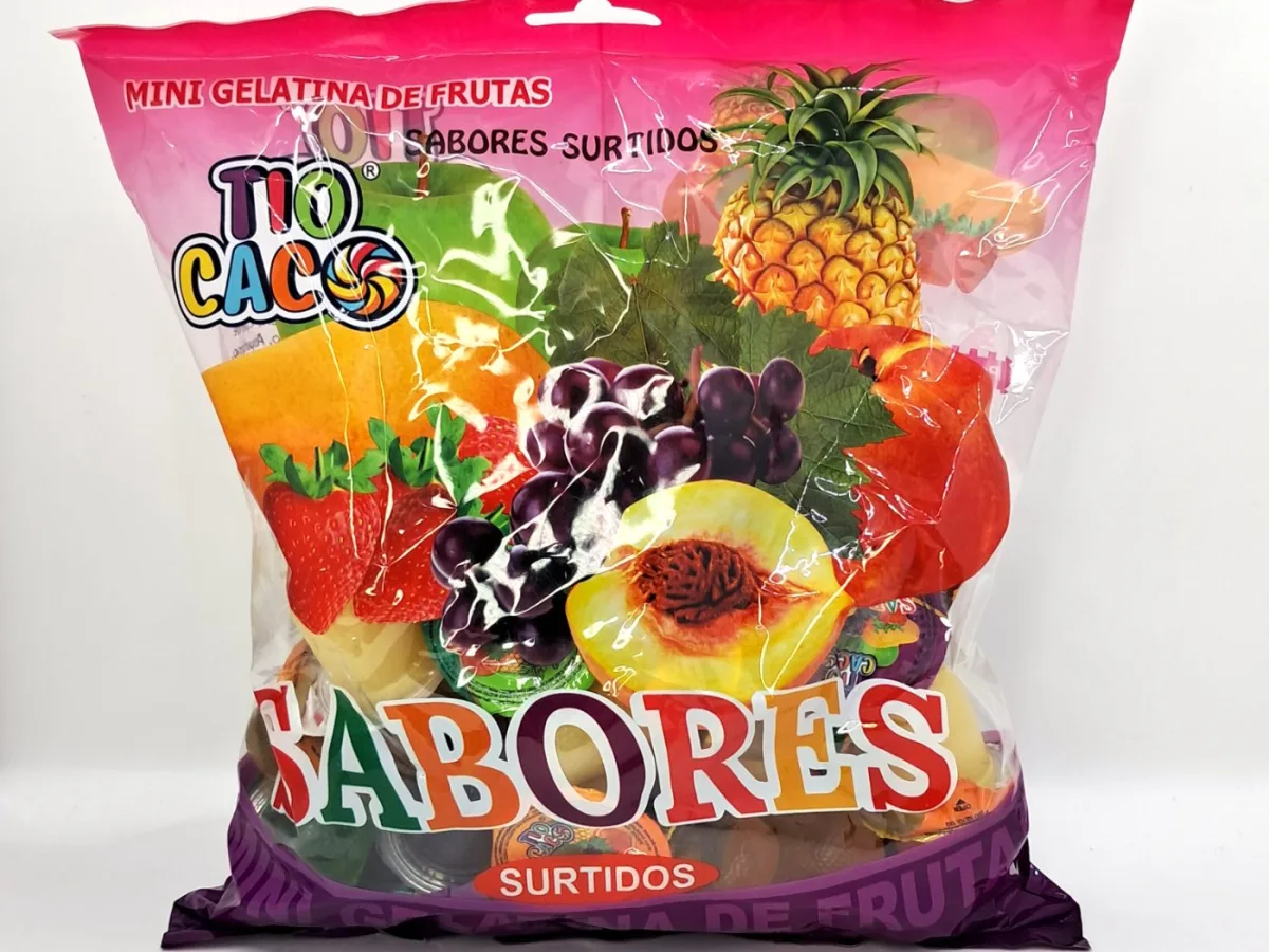 Jelly Cup (Mini Gelatina de Frutas) 750g Sabores Varios