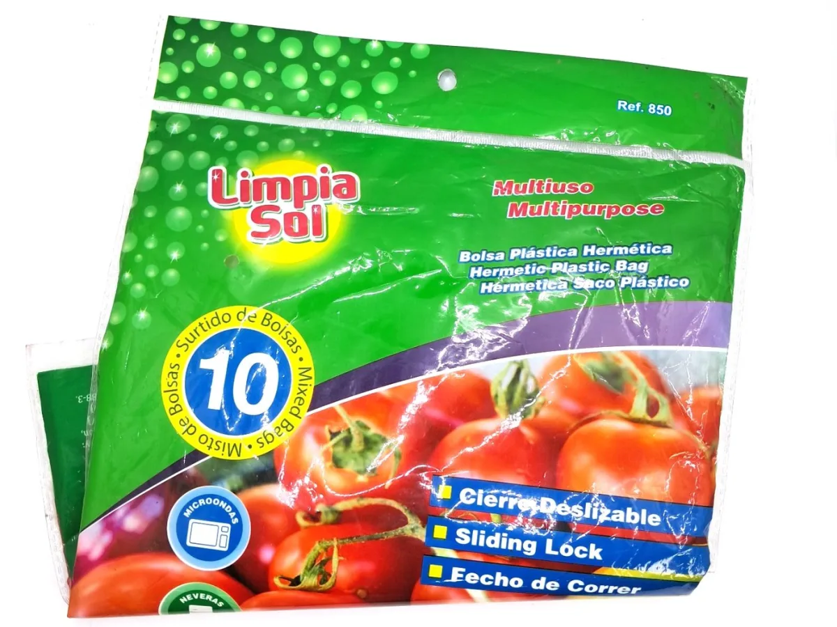 Bolsas Hermeticas Multipurpose Limpia Sol 10pcs