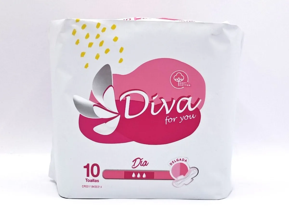 Toallas Sanitarias Delgada Dia 10 Und