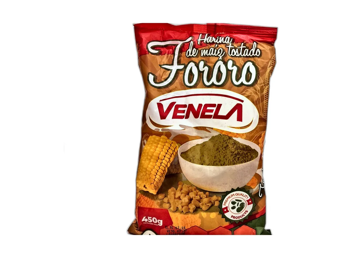 Harina de Maiz Tostado Fororo 450 Gr.