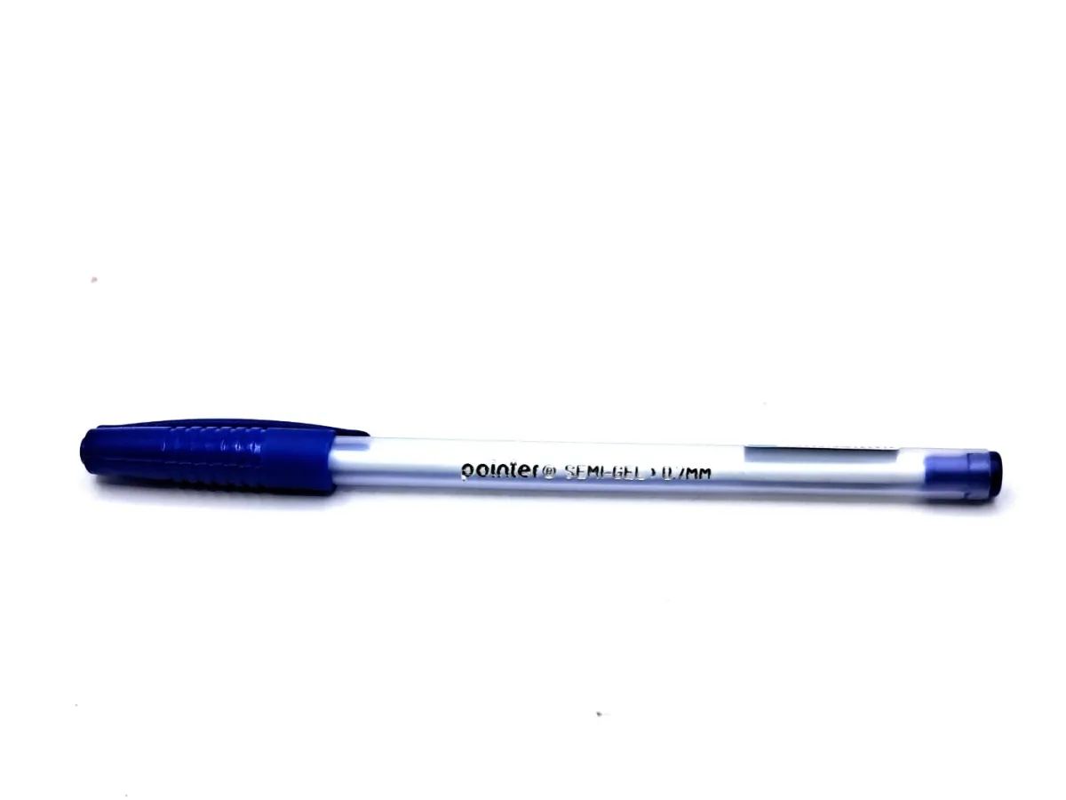 Boligrafo Circular Ultra Suave 0.7mm Azul Pointer X Und