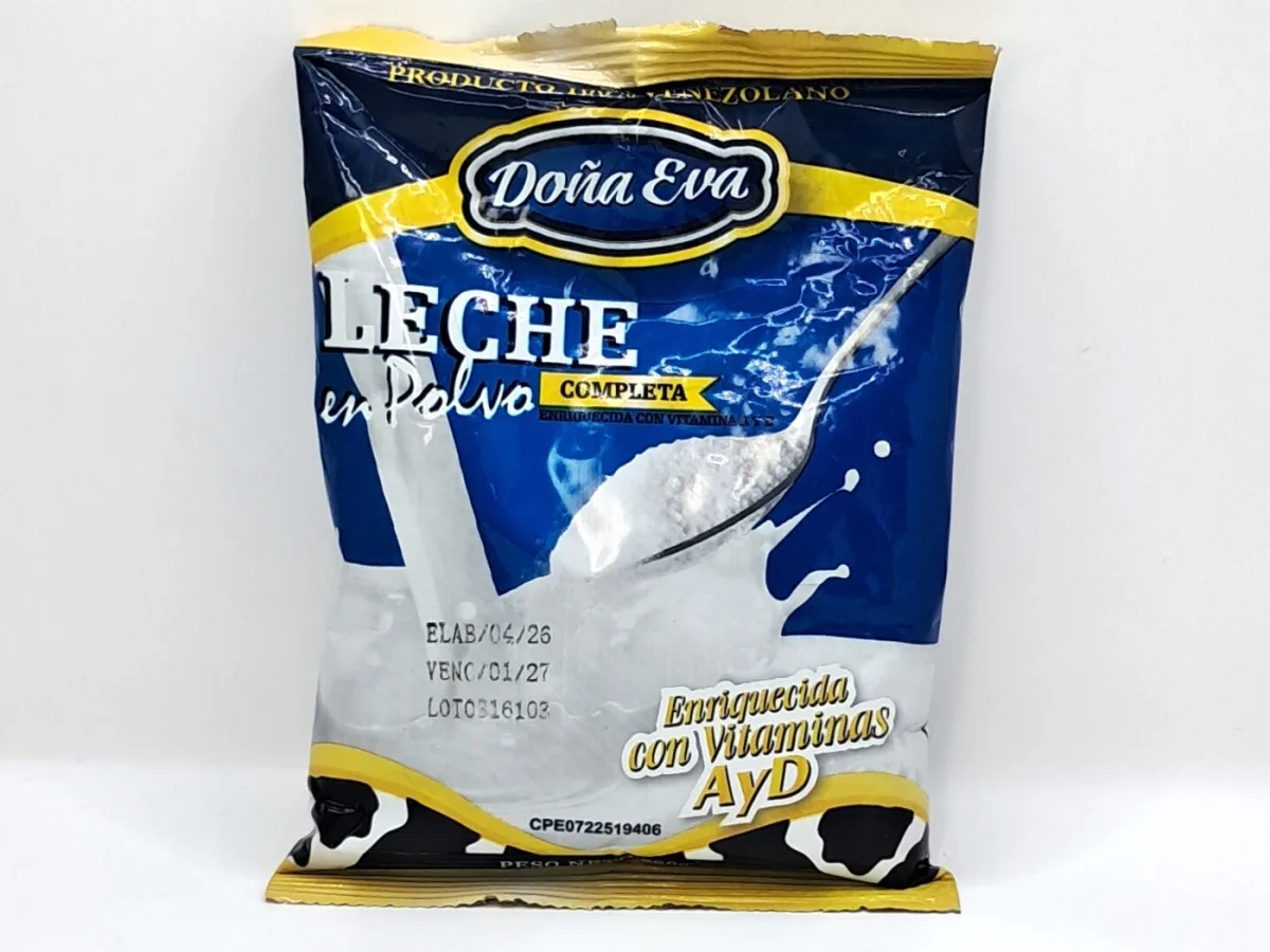 Leche en Polvo Completa Doña Eva 250gr