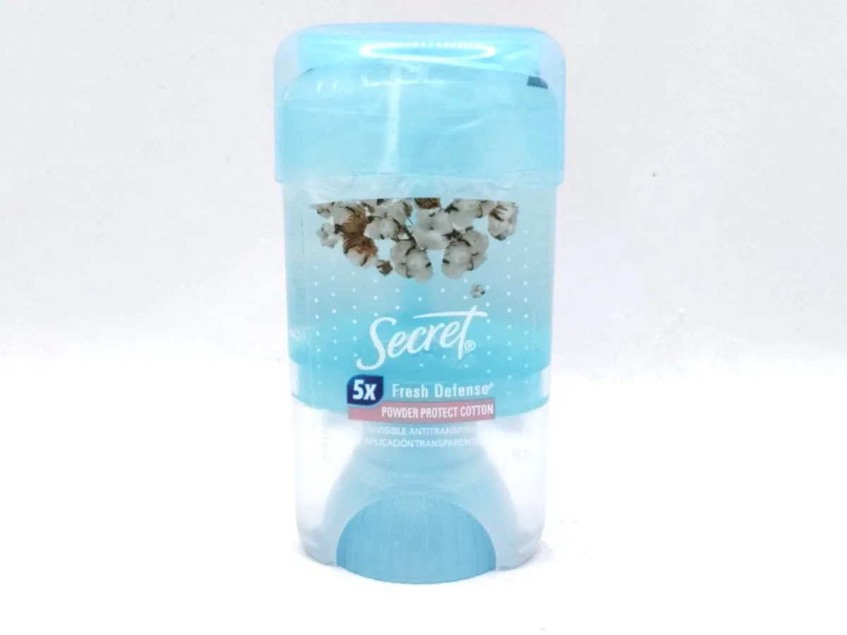 Secret Cleargel Power Protect Cotton 45gr X Und