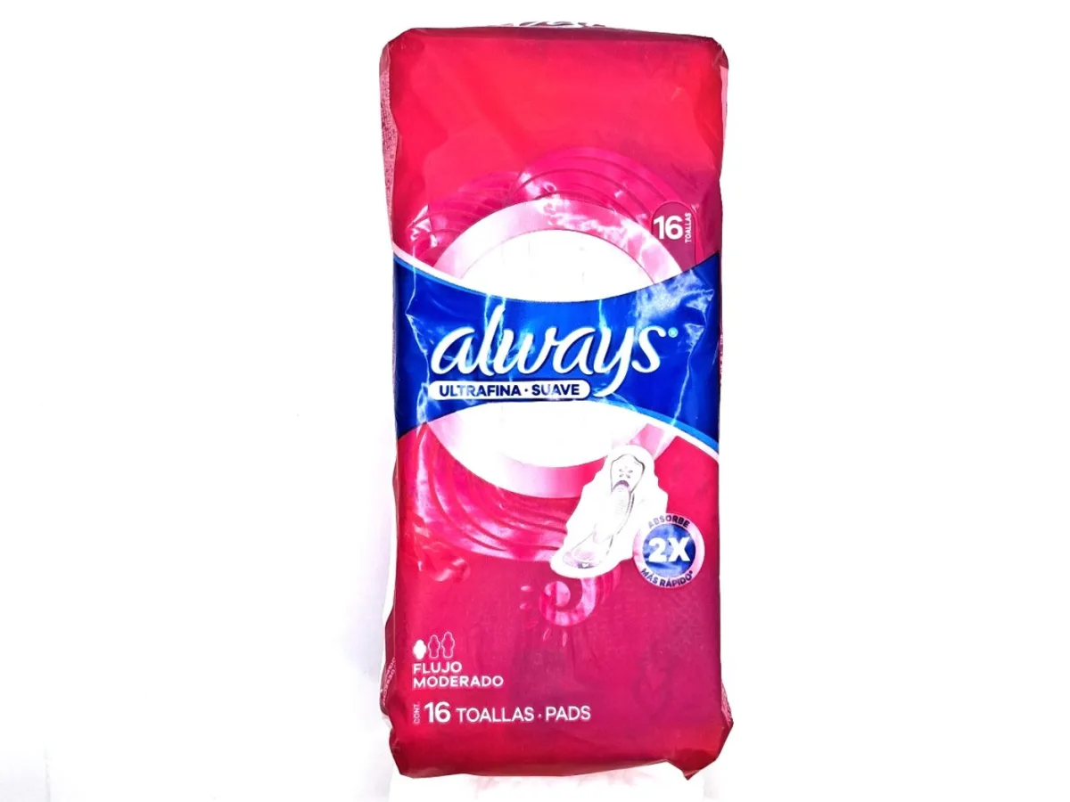 Toallas Always Ultrafina Suave 16 Und