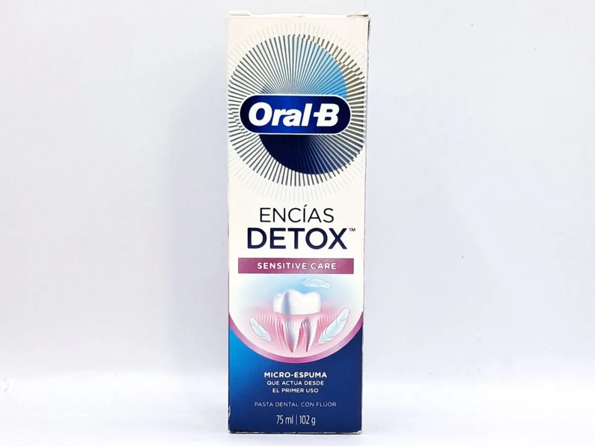 Crema Dental Oral-B Detox Sensitive Care 102gr X Und
