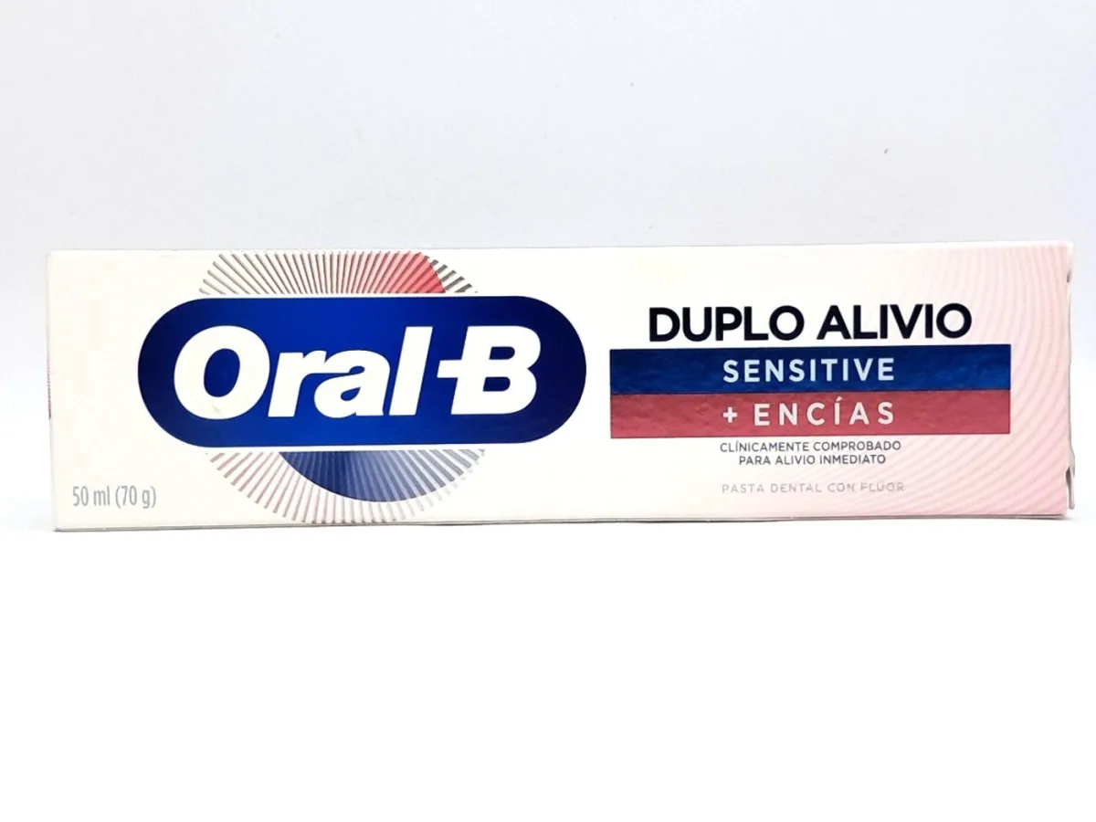 Crema Dental Oral- B Duplo Alivio 70g