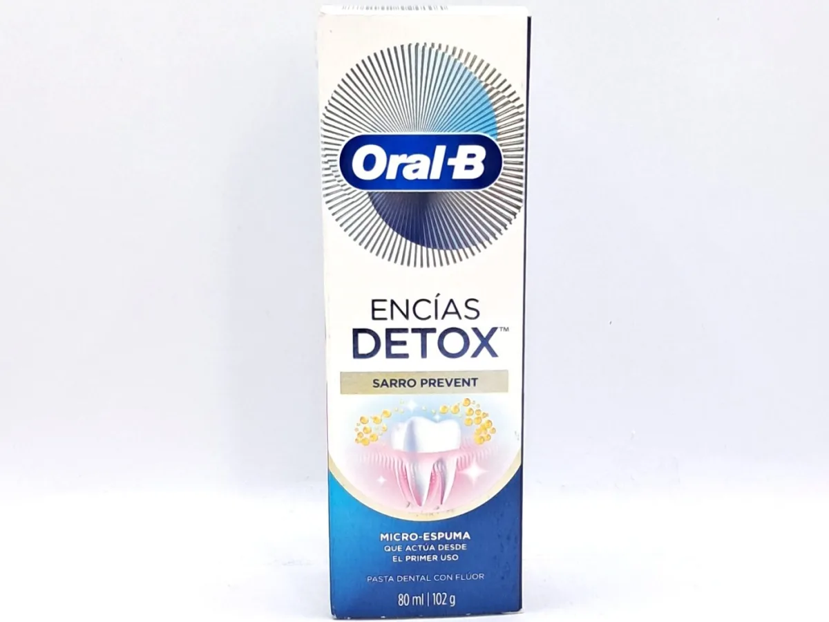 Crema Dental Oral-B Detox Sarro Prevent 102g