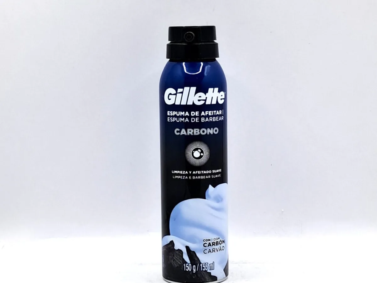 Gillette Espuma Carbono 150g X Und