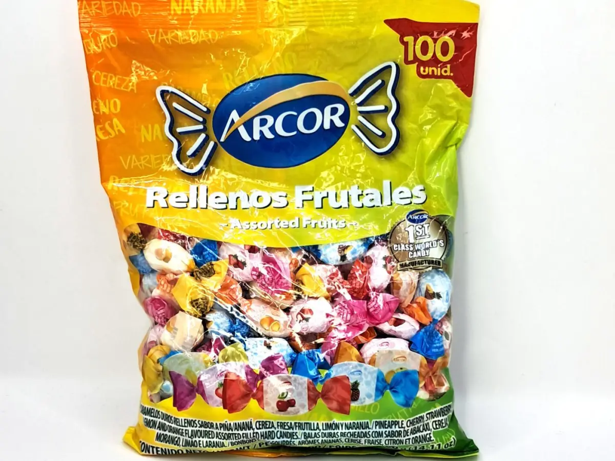 Caramelo de Frutas Arcor 100 Und
