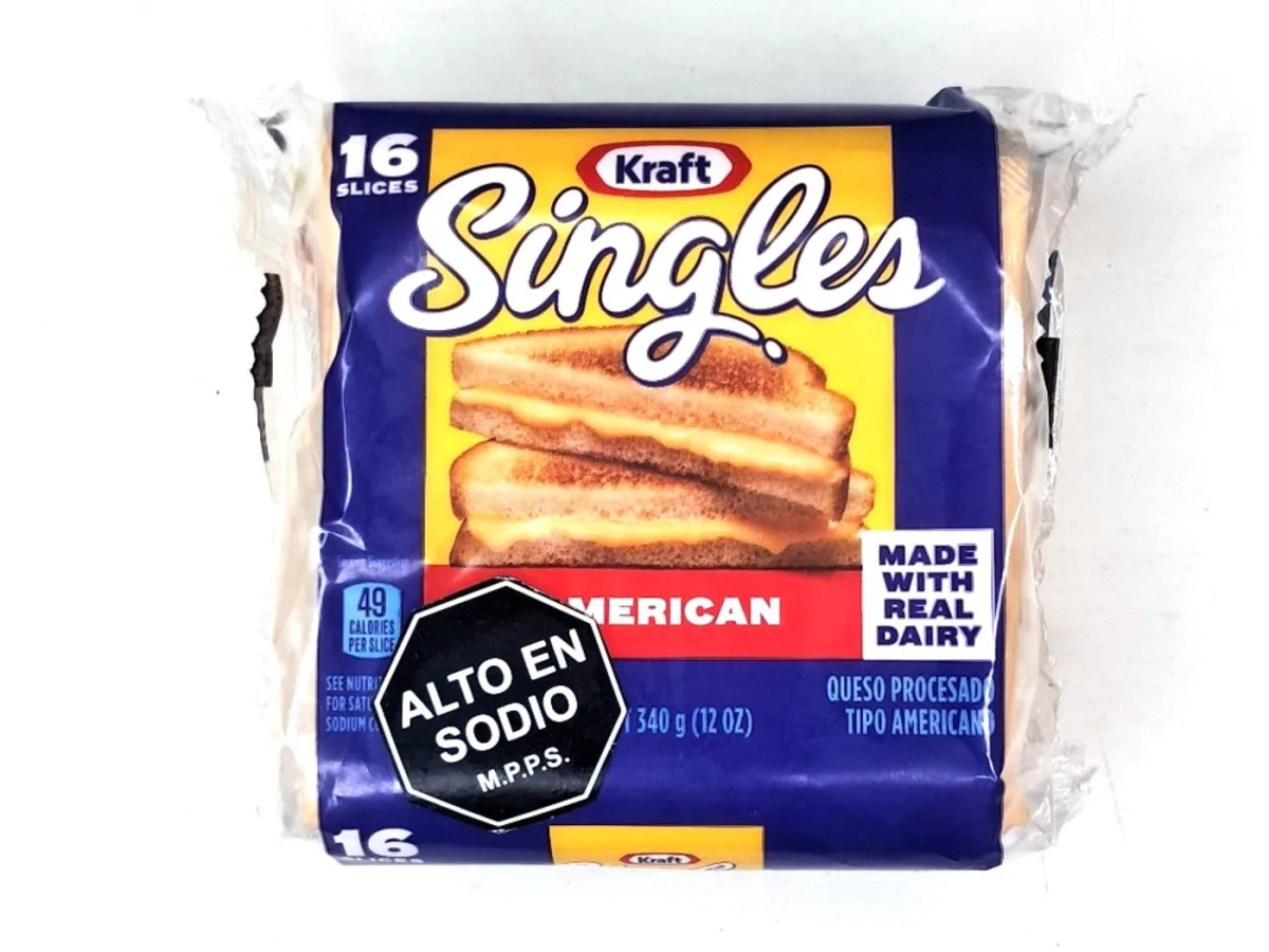 Queso Facilistas Kraft 340gr 16 Slices