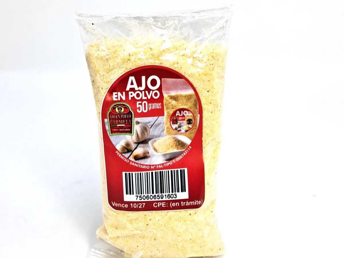 Ajo en Polvo Carmela 50gr