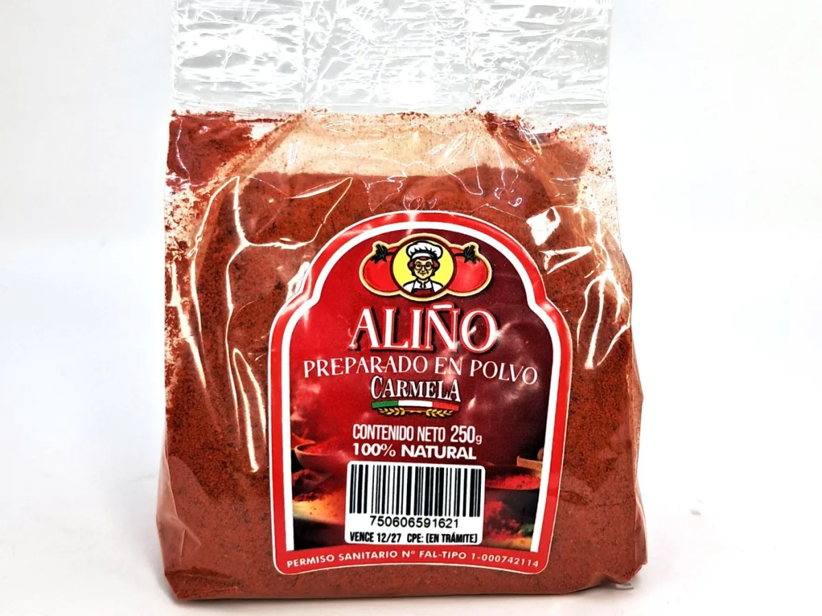 Aliño en Polvo Carmela 250gr