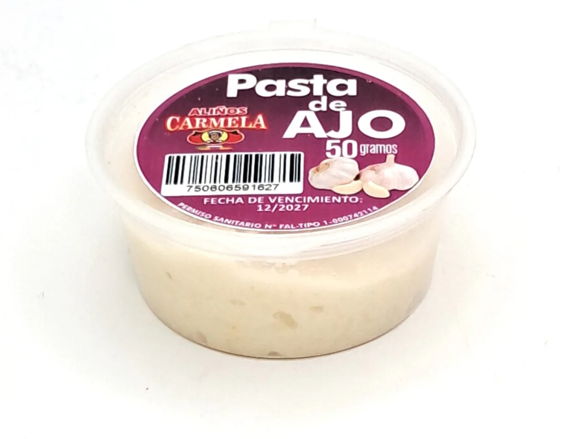 Pasta de Ajo Carmela 50gr
