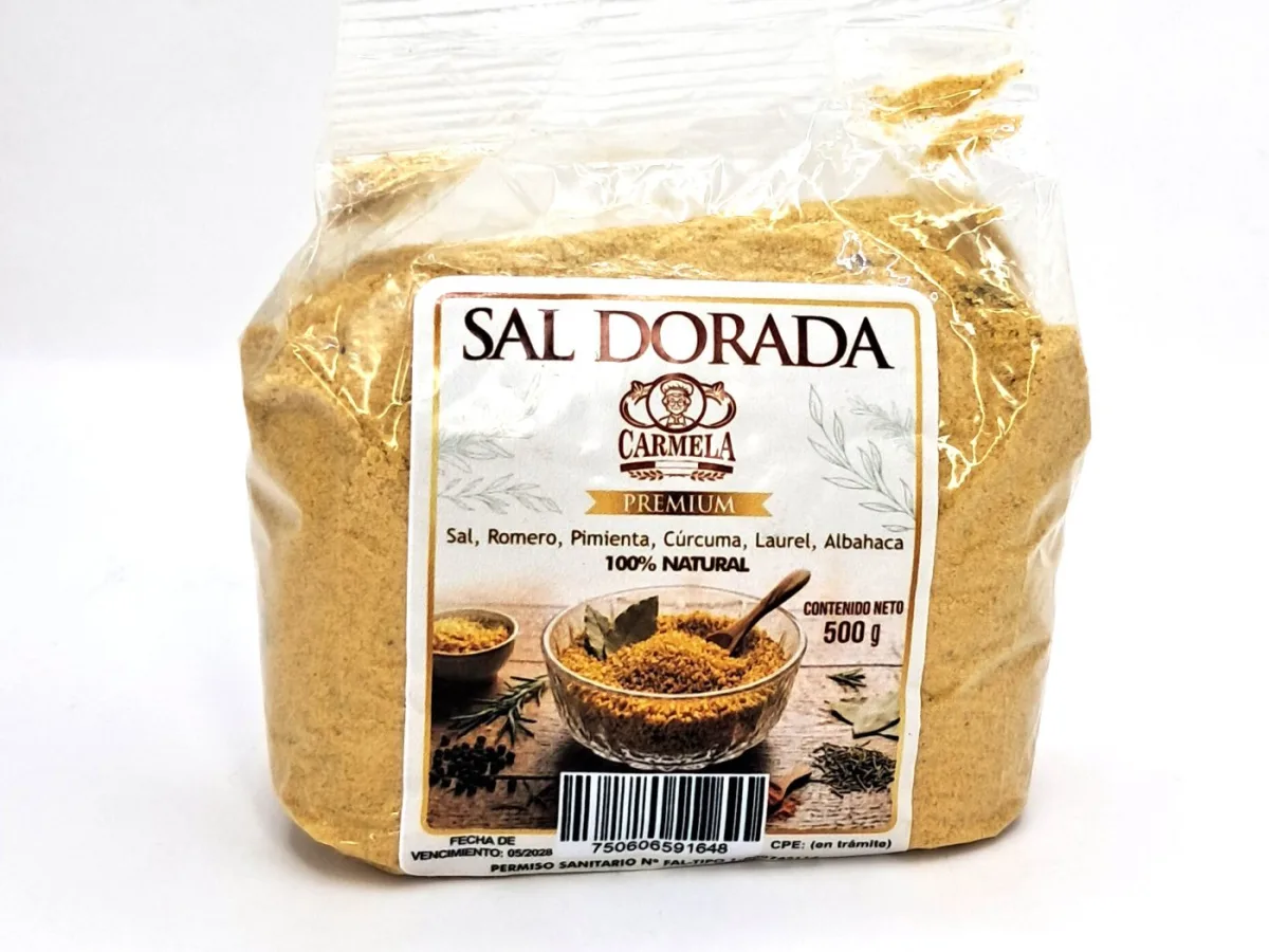 Sal Dorada Carmela 500gr