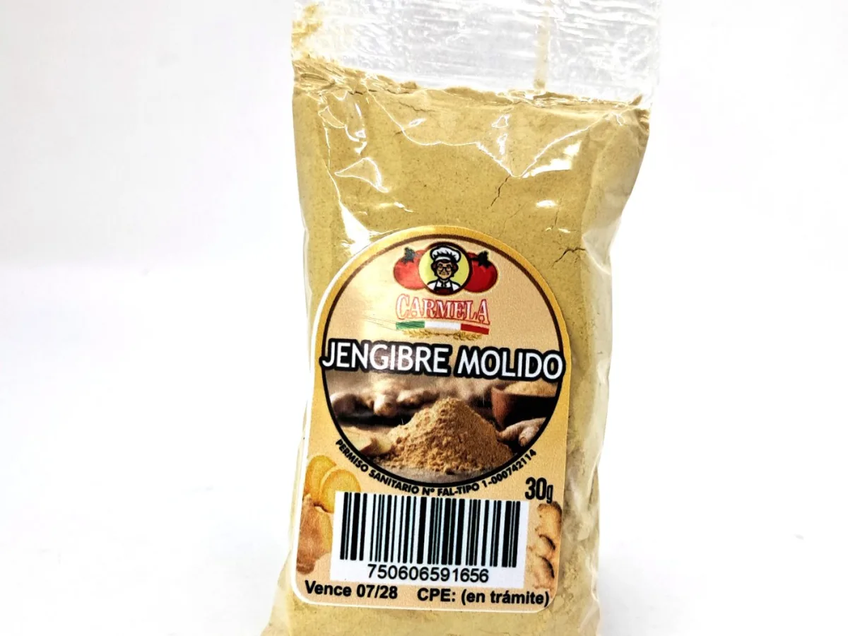 Jenjibre Molido Carmela 30gr