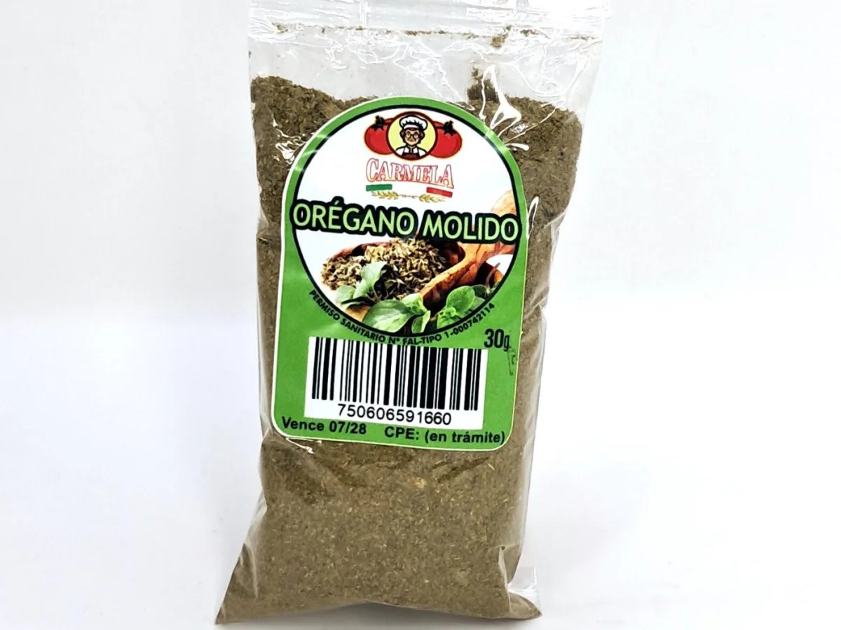 Oregano Molido Carmela 30gr