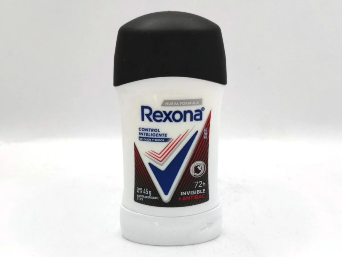 Desodorante en Barra Rexona Antibacterial Invisible 45gr