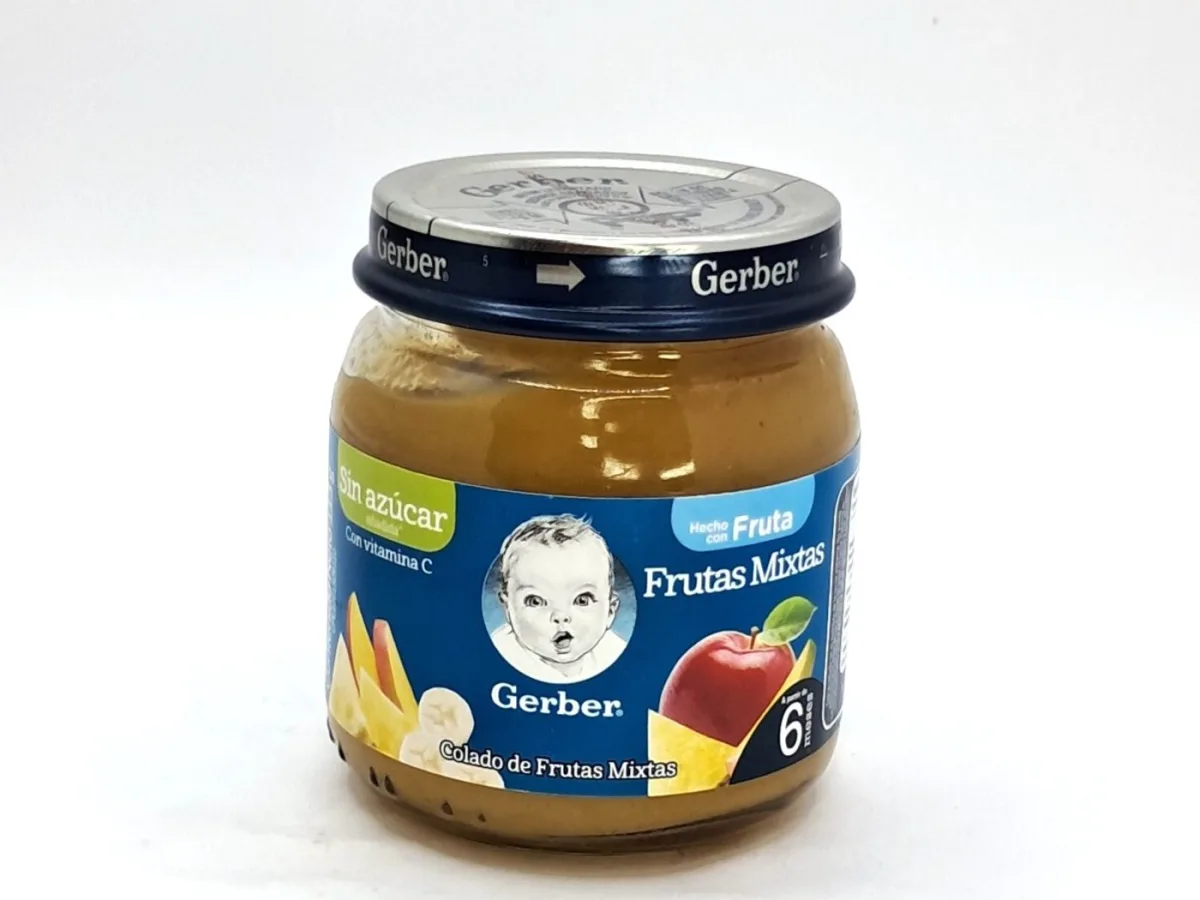Compota Gerber Fruta Mixtas 113gr