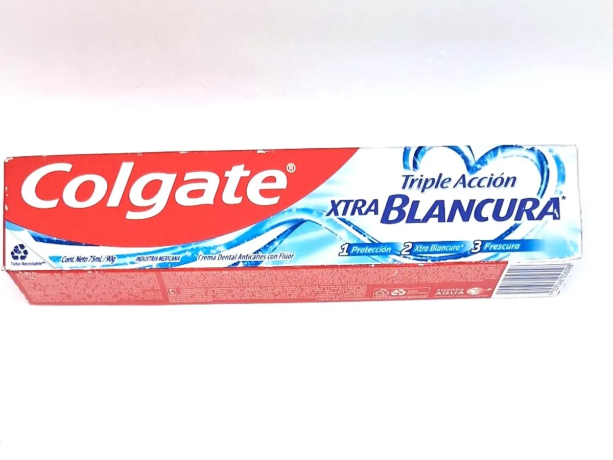 Crema Colgate Triple Accion Extra Blanco 75 Ml