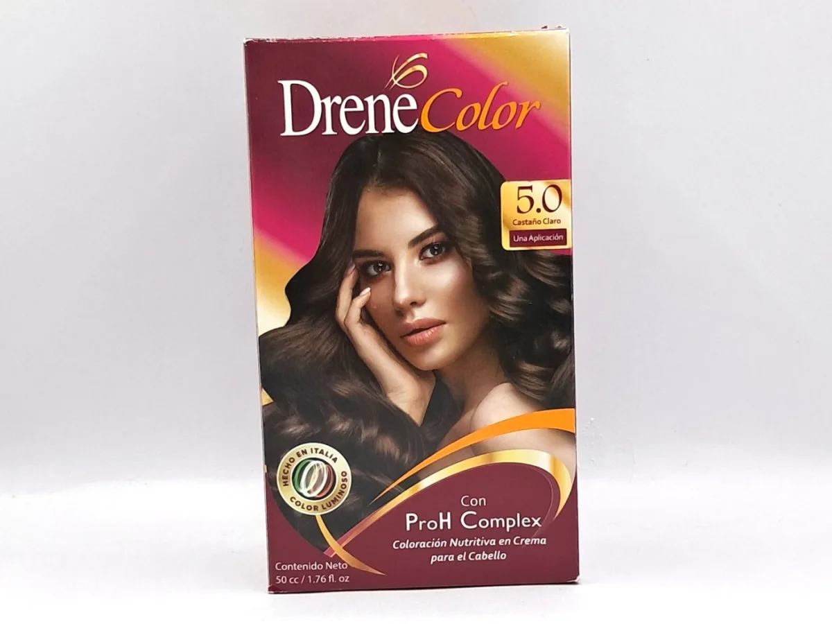 Kit Tinte Drene Castaño Claro 5.0