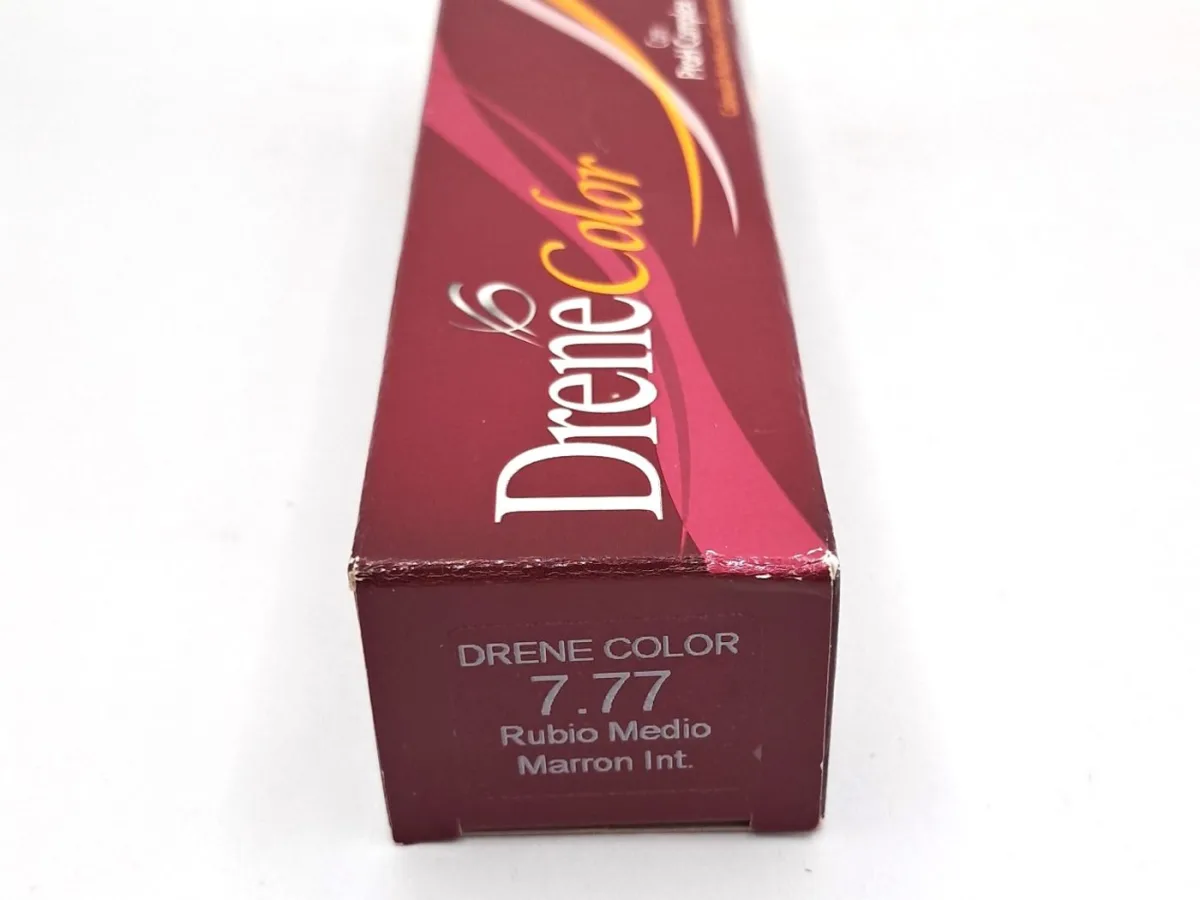 Tinte Drene Tubo Rubio Medio Marron 7.77