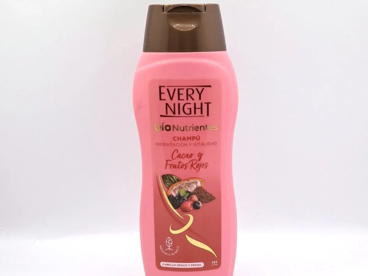 Champu Every Night Cacao y Frutos Rojos 365ml