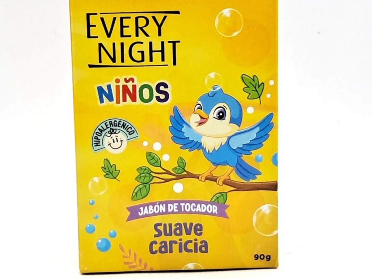 Jabon Every Night Niños Suave Caricia 90 Gr