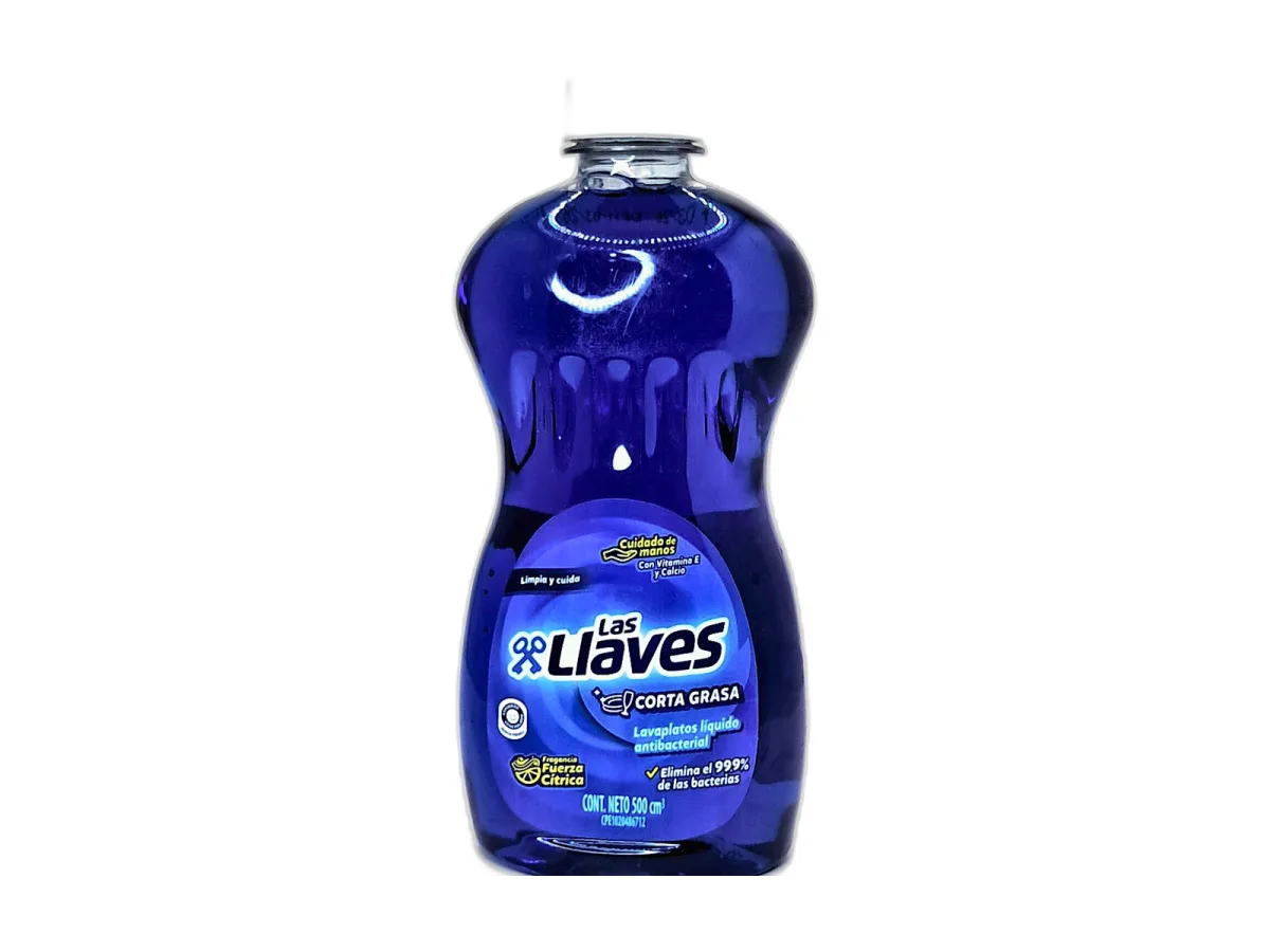 Lavaplato Liqu. las Llaves 500ml Antibac