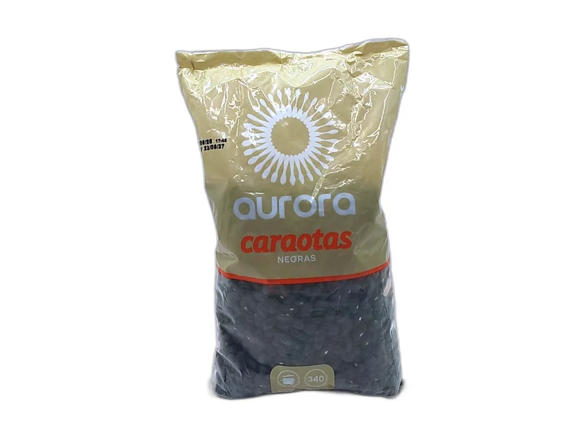 Caraotas Negras Aurora 400gr X Und