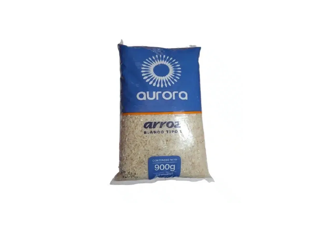 Arroz Blanco Tipo 1 Aurora 900gr
