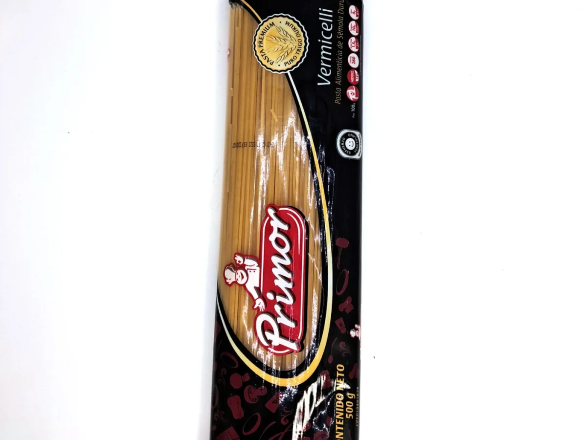 Pasta Primor Larga Vermicelli 500gr