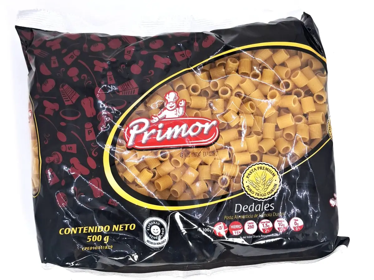 Pasta Primor Corta Dedal 500gr