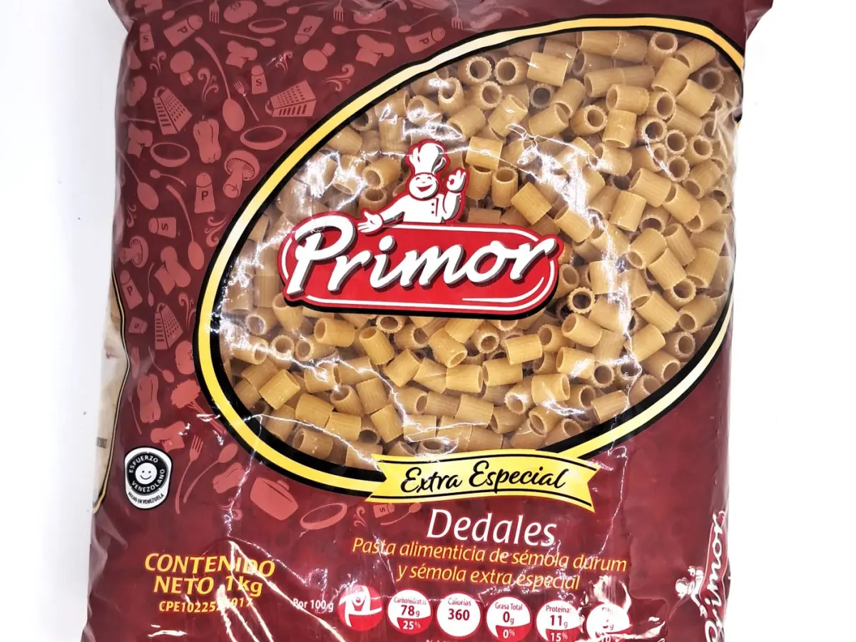 Pasta Extra Especial Dedales Primor 1 Kg