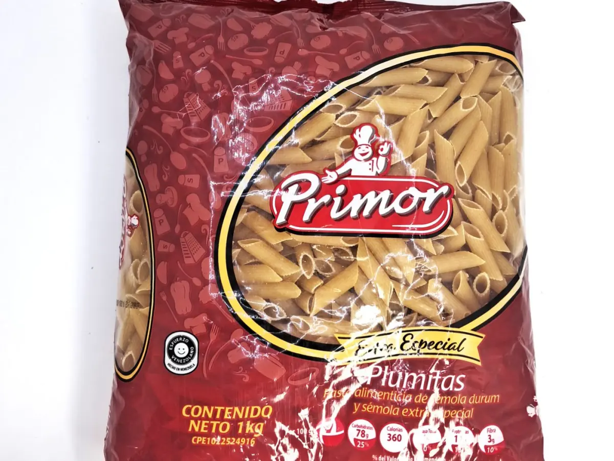 Pasta Primor Extra Especial Plumitas 1kg