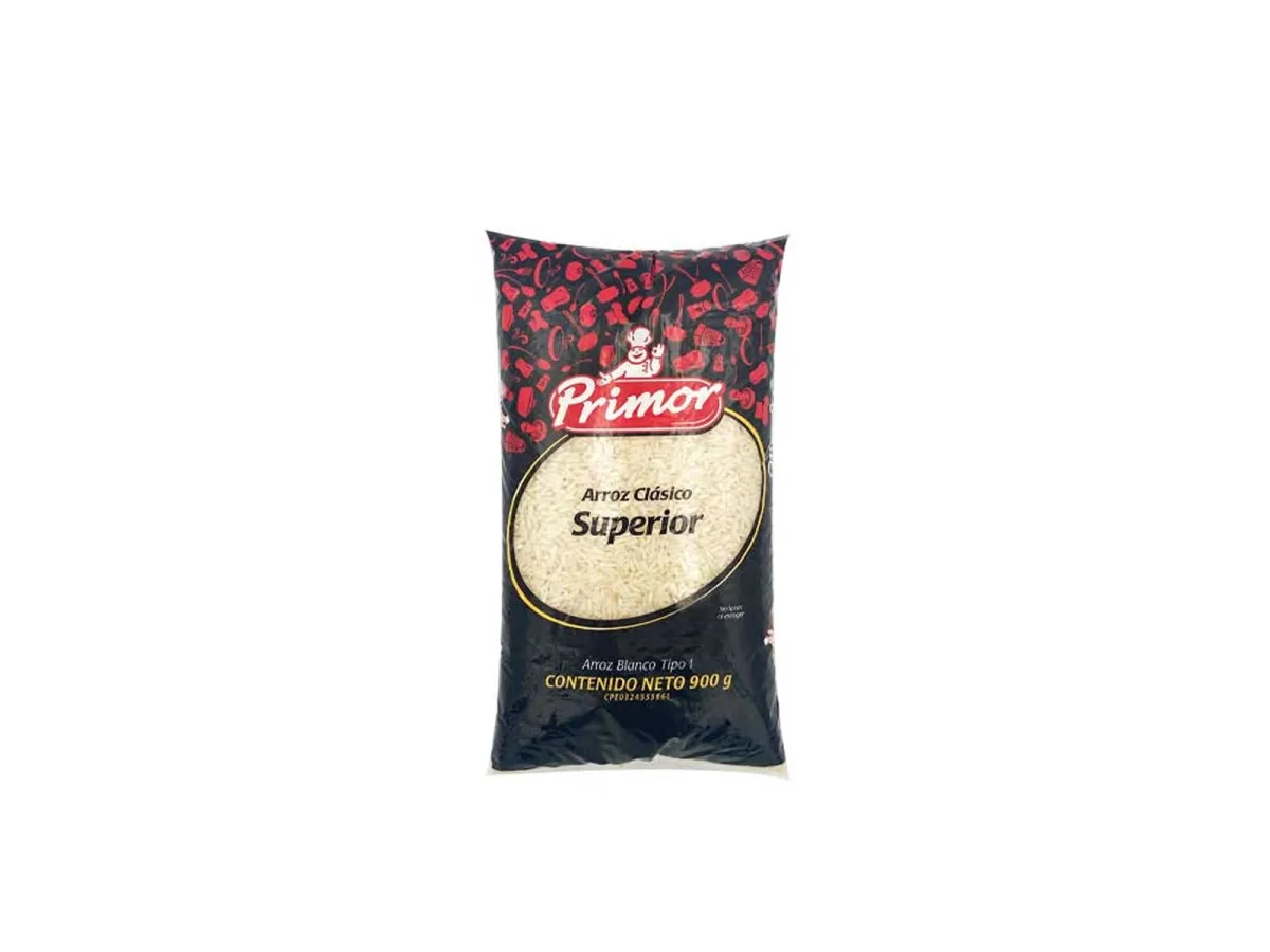 Arroz Clasico Superior Primor 900gr X Und