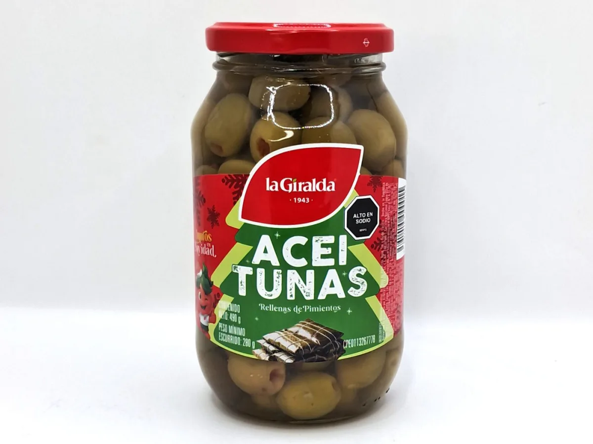 Aceituna Rellena C/Pimenton 490gr