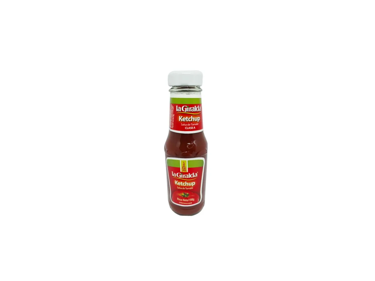 Salsa de Tomate Ketchup la Giralda 198gr X Und