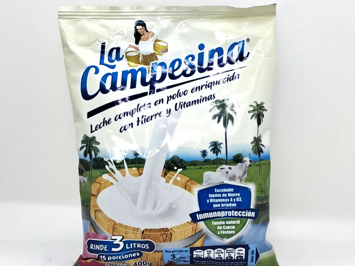 Leche Completa en Polvo Campesina 400g