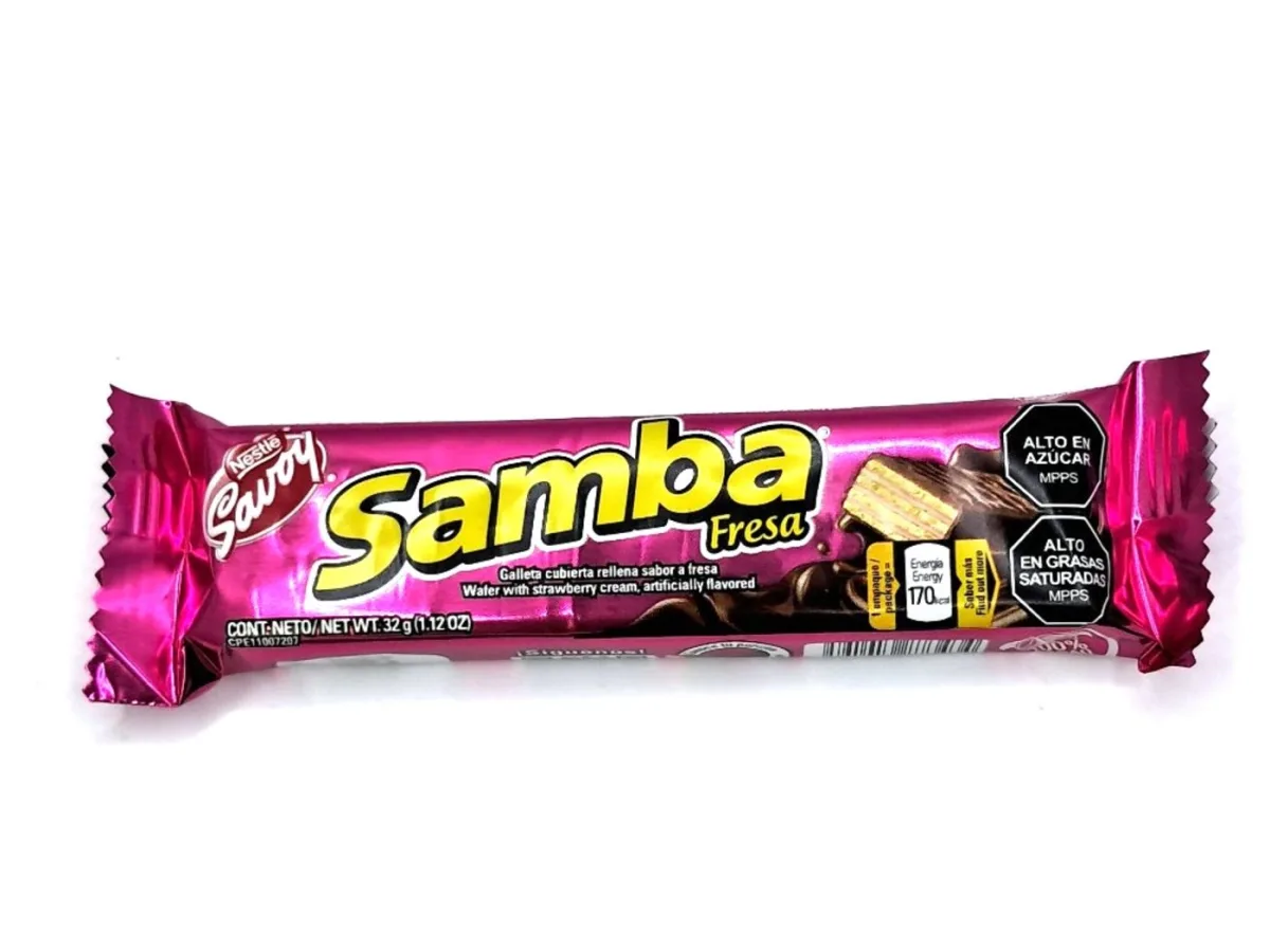 Samba Fresa 32gr Und
