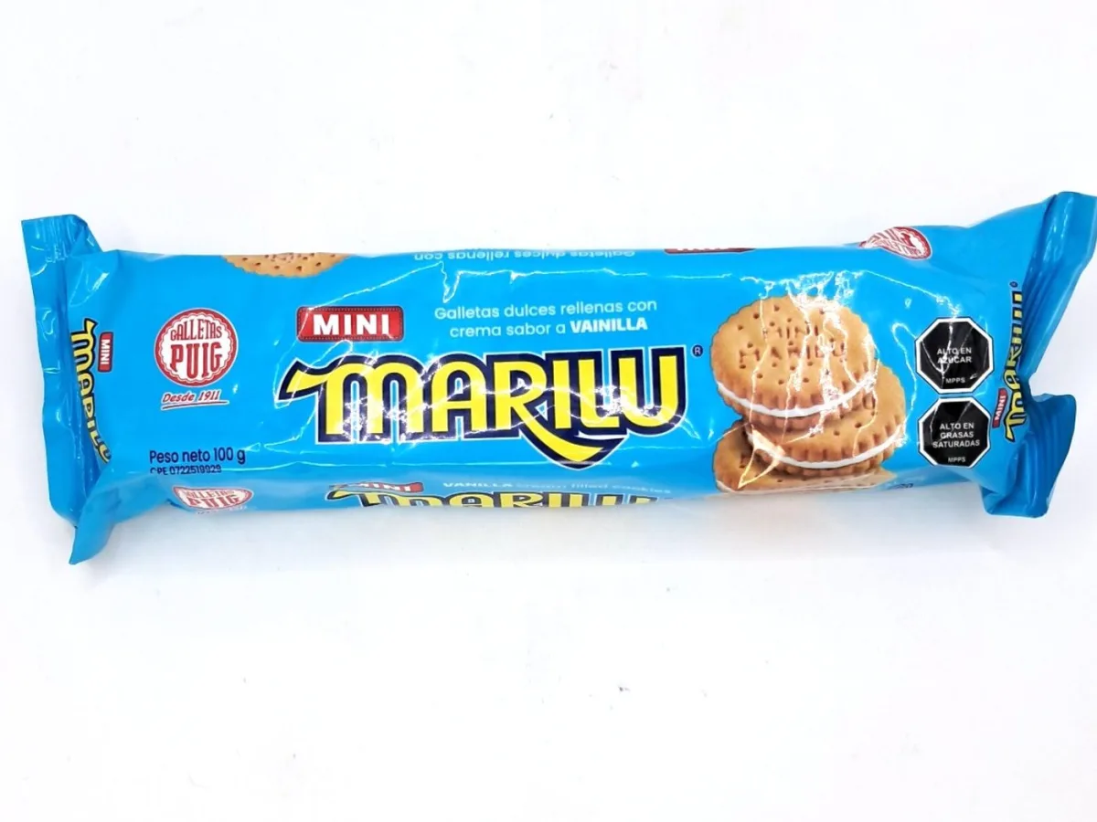 Galletas Vainilla Marilu Mini 100gr X Und