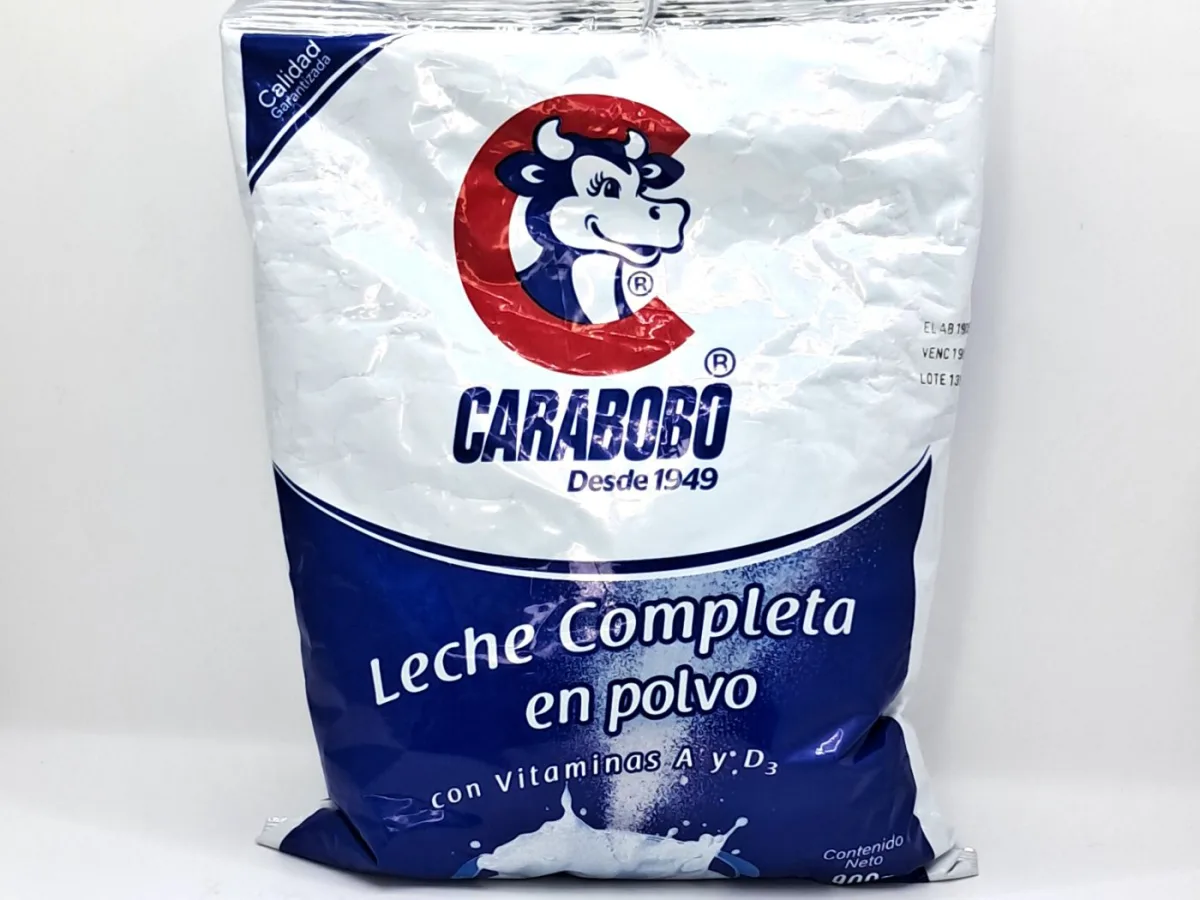 Leche Carabobo Entera en Polvo 900 Gr