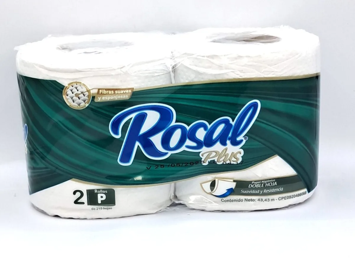 Papel Rosal Plus 215h 2rollos