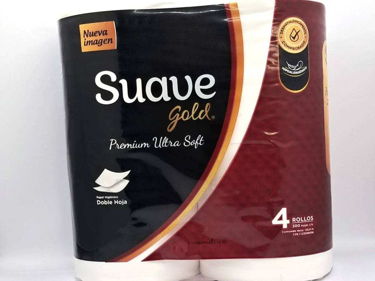Papel Higienico Suave Gold 300h -4rollos